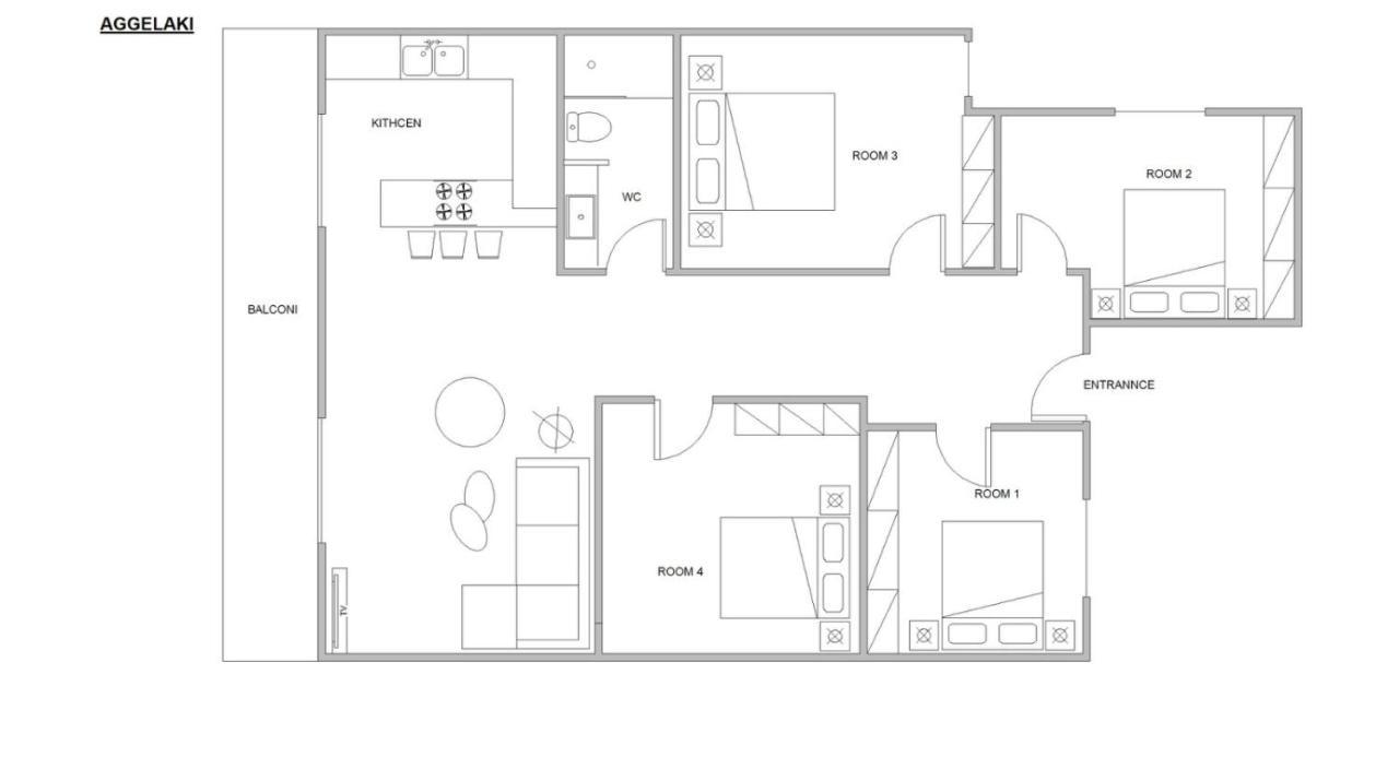 Houseloft Grand Vista Apartman Szaloniki Kültér fotó